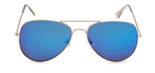 Load image into Gallery viewer, Aviator 101 Gold Blue-Purple | Front View
