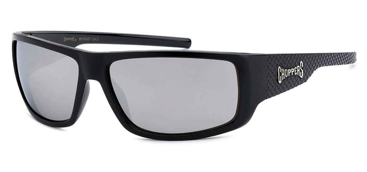 Choppers 6687 Black Mirror | Outlaw Biker Sunglasses Chopper
